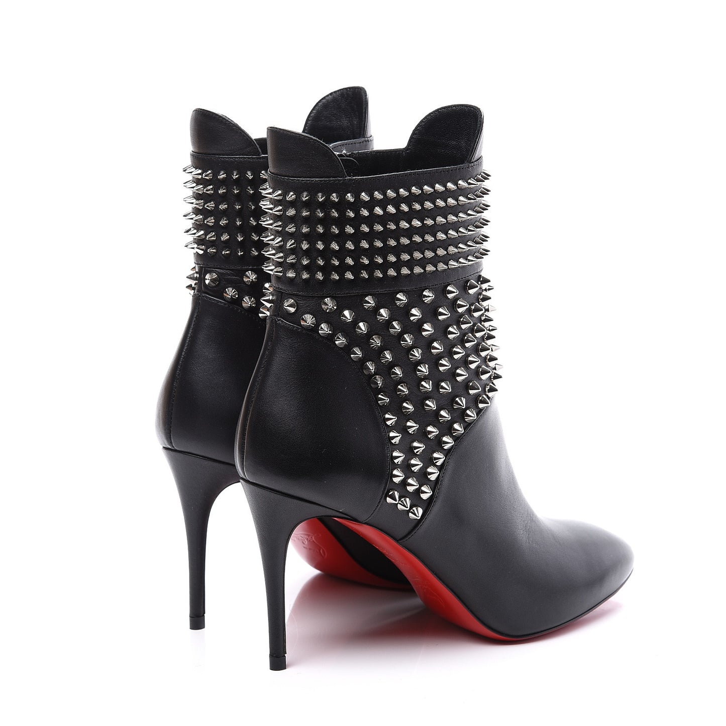 Calfskin Hongroise 85 Ankle Boots 36.5 Black