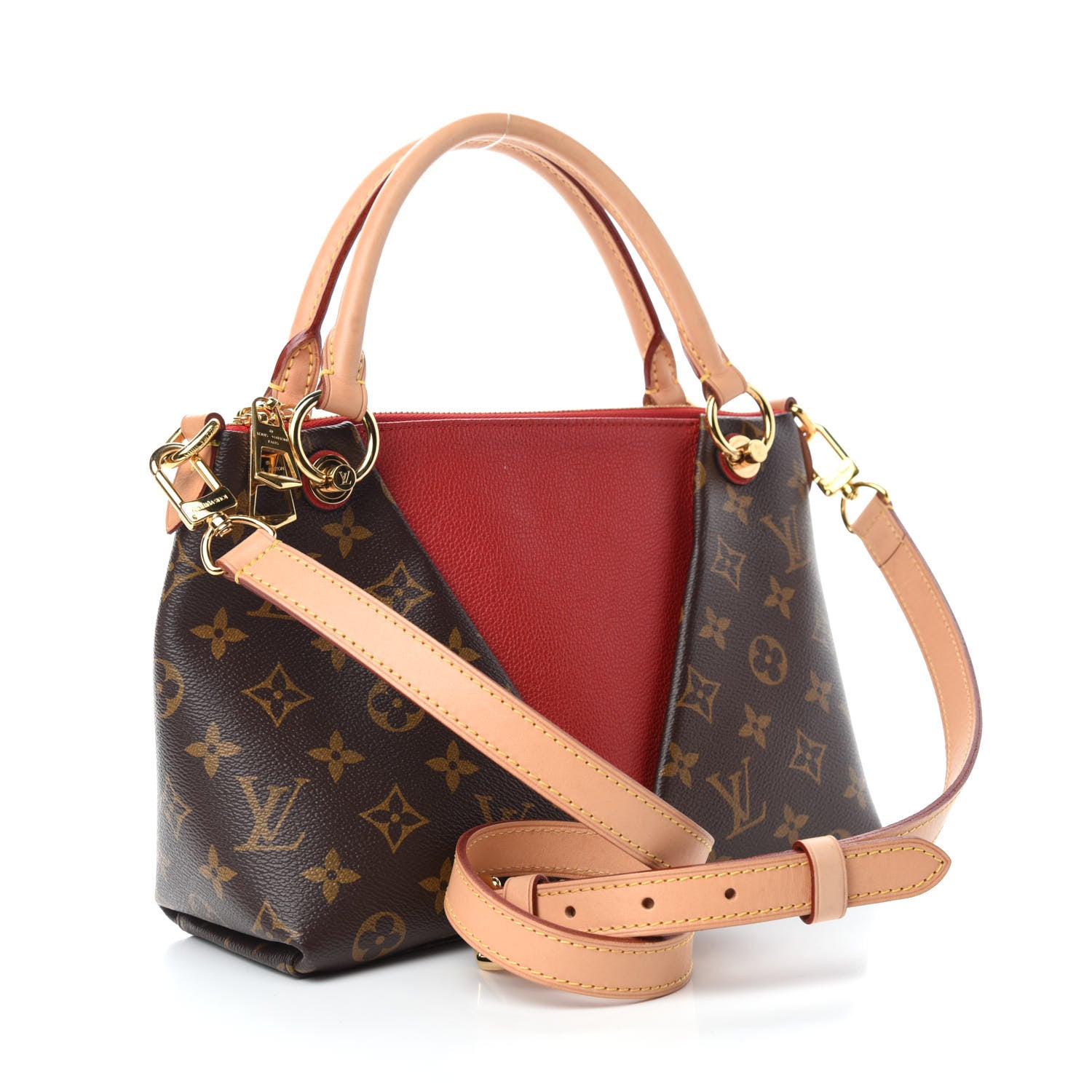 Louis Vuitton Monogram V Tote BB Cherry 3 of 10