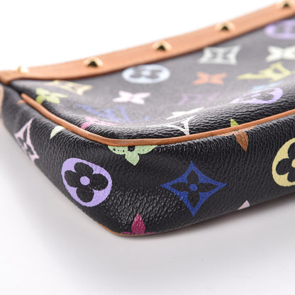 Louis Vuitton Monogram Multicolor Pochette Accessories Black 9 of 10