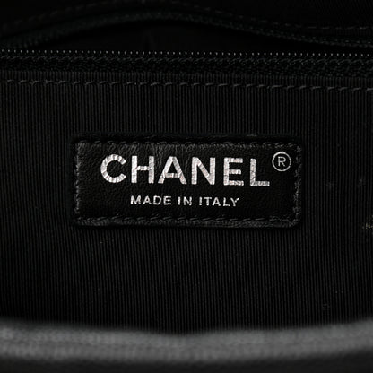 Chanel Caviar Quilted Large Urban Companion Top Handle Shopping Tote Black 5 of 9