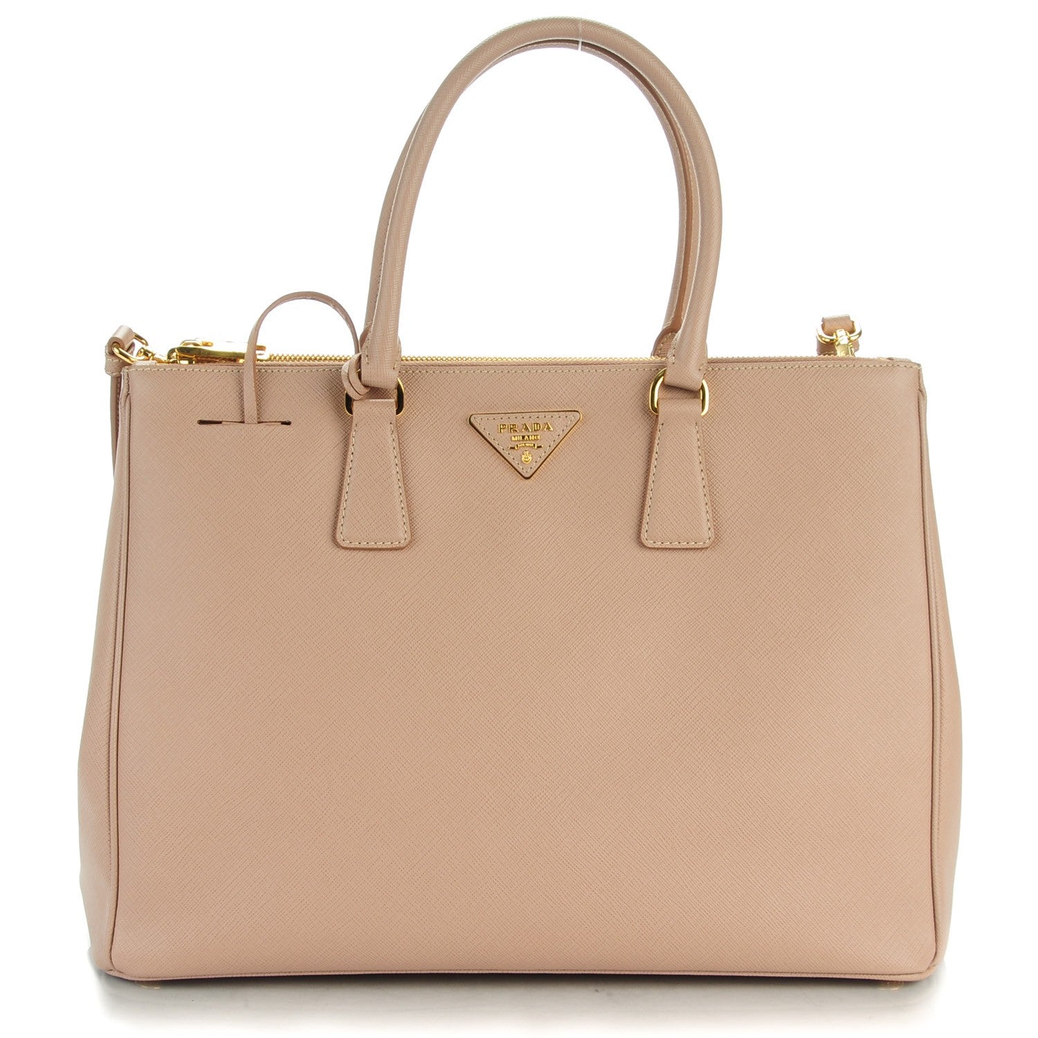 Prada Saffiano Large Galleria Double Zip Tote Cammeo 1 of 8