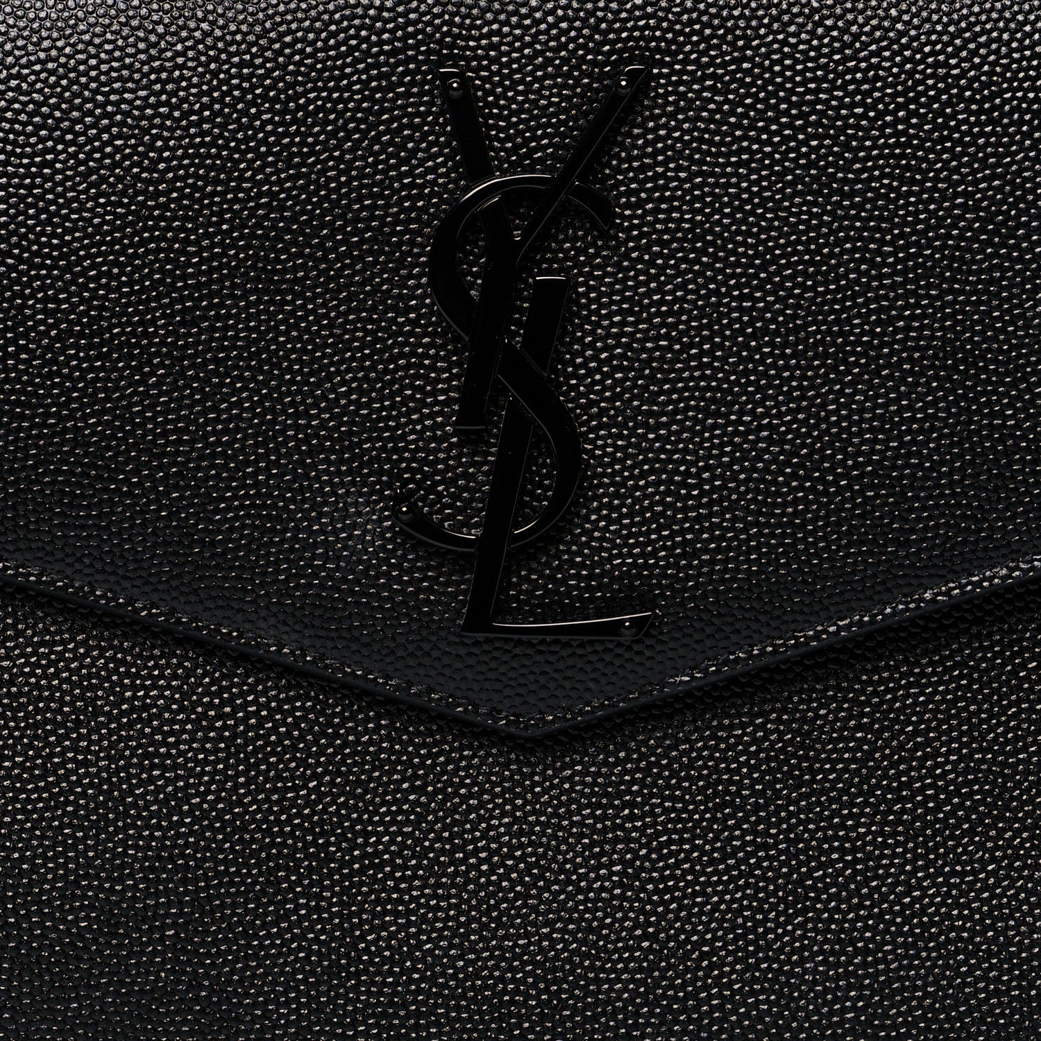 Saint Laurent Grain De Poudre Uptown Pouch Black 8 of 8