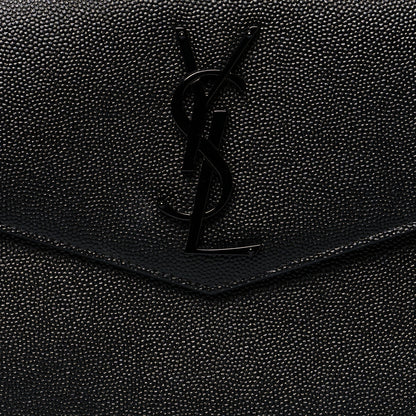 Saint Laurent Grain De Poudre Uptown Pouch Black 8 of 8