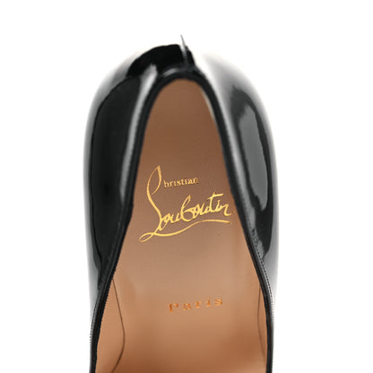 Christian Louboutin Patent Pigalle Follies 100 Pumps 39 Black 8 of 9