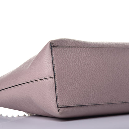 Valentino Garavani Grained Calfskin Rockstud Shoulder Tote Poudre 7 of 9