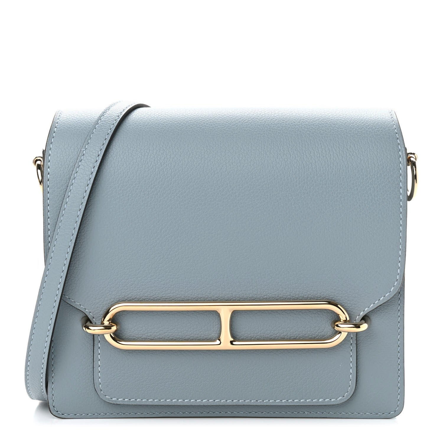Hermes Evercolor Mini Sac Roulis Celeste 1 of 9