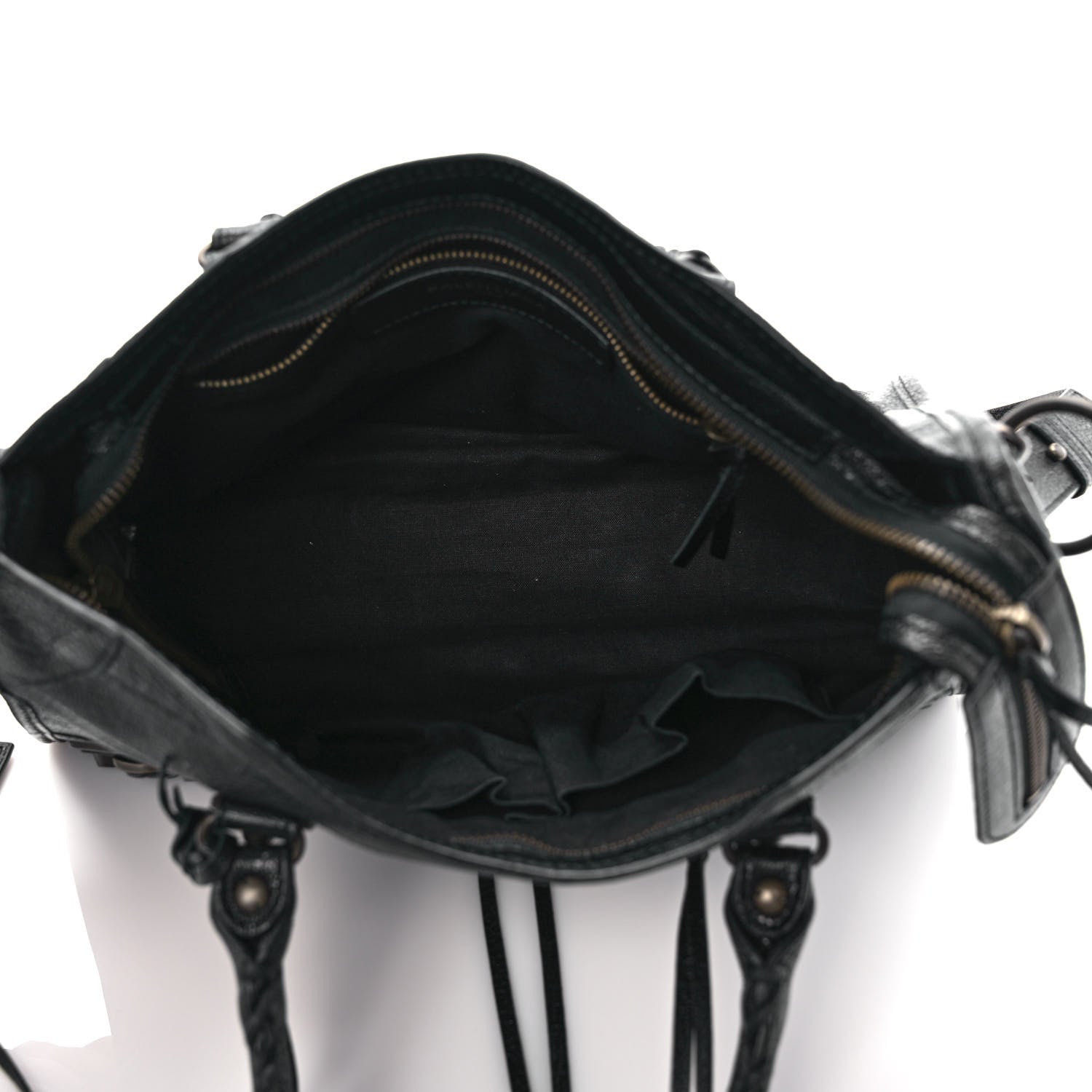 Balenciaga Chevre Classic Hardware Metallic Edge S City Black 4 of 8