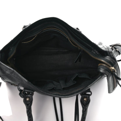 Balenciaga Chevre Classic Hardware Metallic Edge S City Black 4 of 8