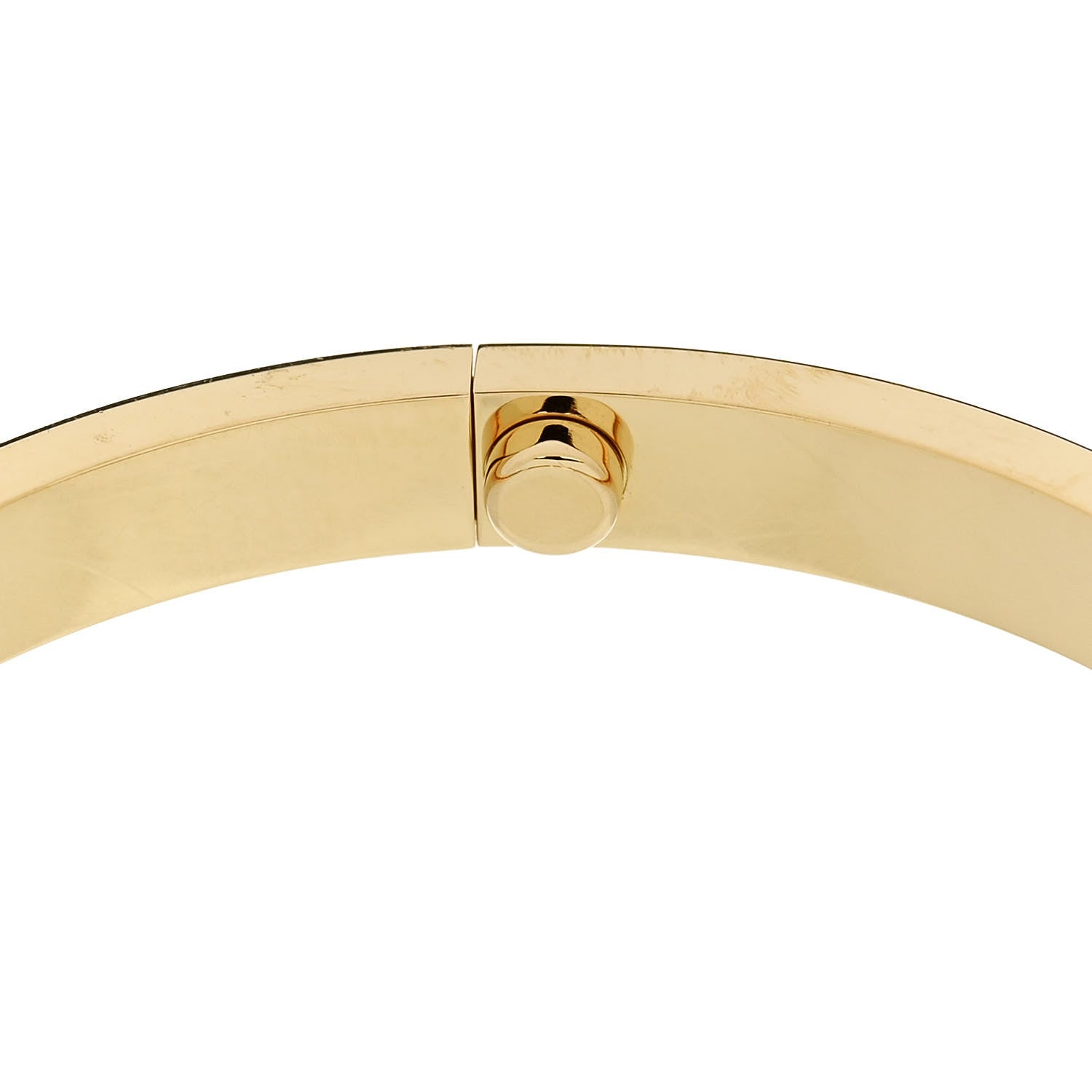 Cartier 18K Yellow Gold Medium LOVE Bracelet 16 7 of 8