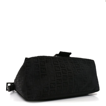Fendi Zucchino Mama Baguette Black 4 of 11