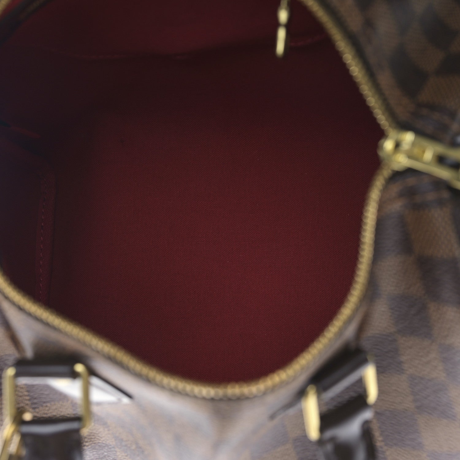 Louis Vuitton Damier Ebene Speedy Bandouliere 25 5 of 9