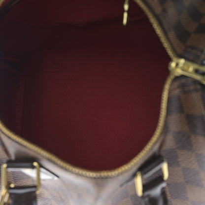 Louis Vuitton Damier Ebene Speedy Bandouliere 25 5 of 9