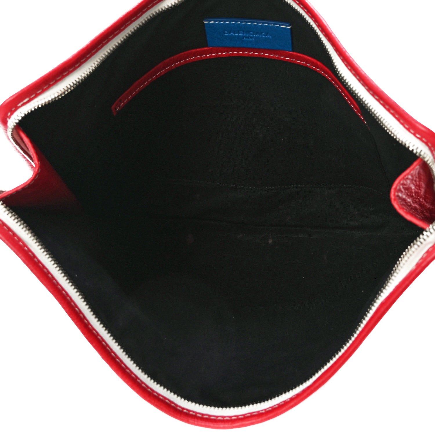 Balenciaga Agneau Arena Multicolore Bazar Pouch Vert Emeraude Black 5 of 11