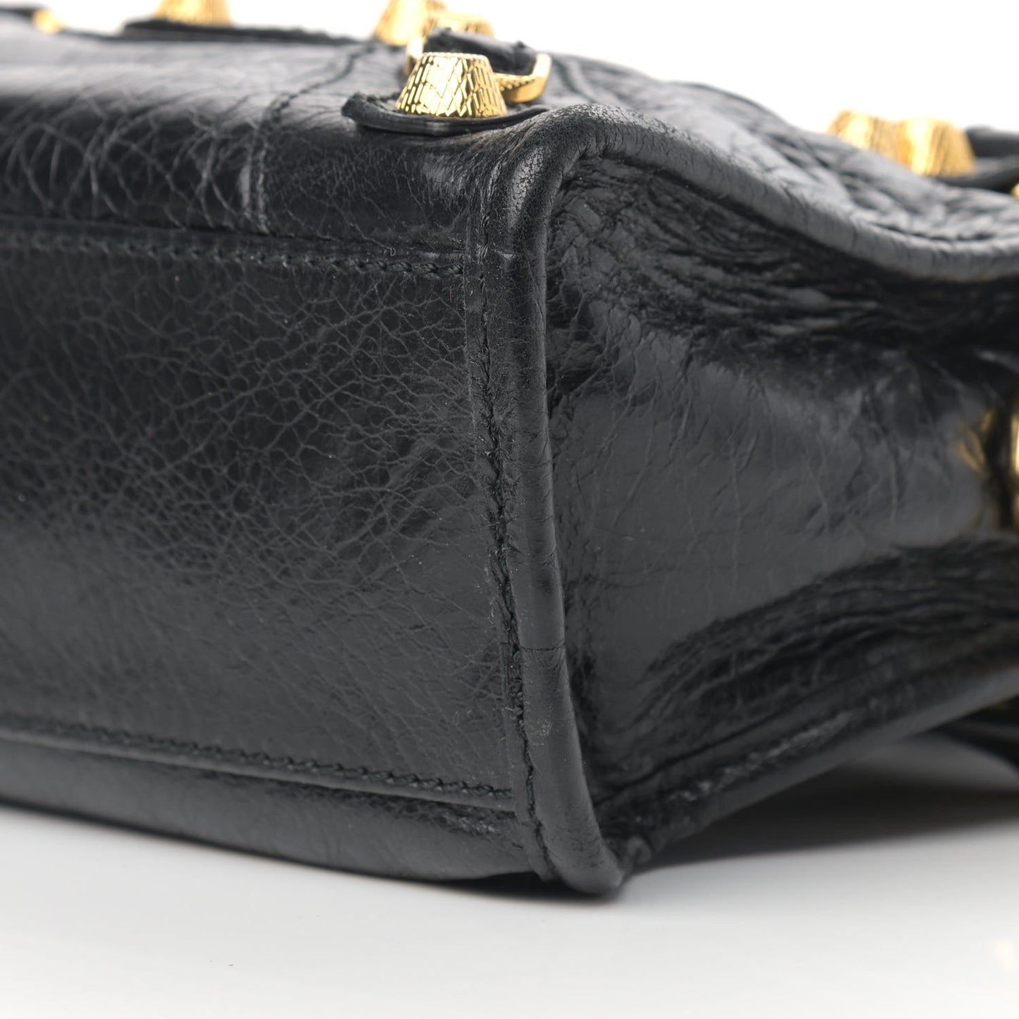 Agneau Giant 12 Gold Hardware Mini City Black
