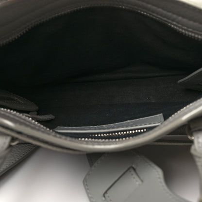 Balenciaga Matte Goatskin Rubber Covered Classic Hardware Mini City Gris Glace 6 of 14
