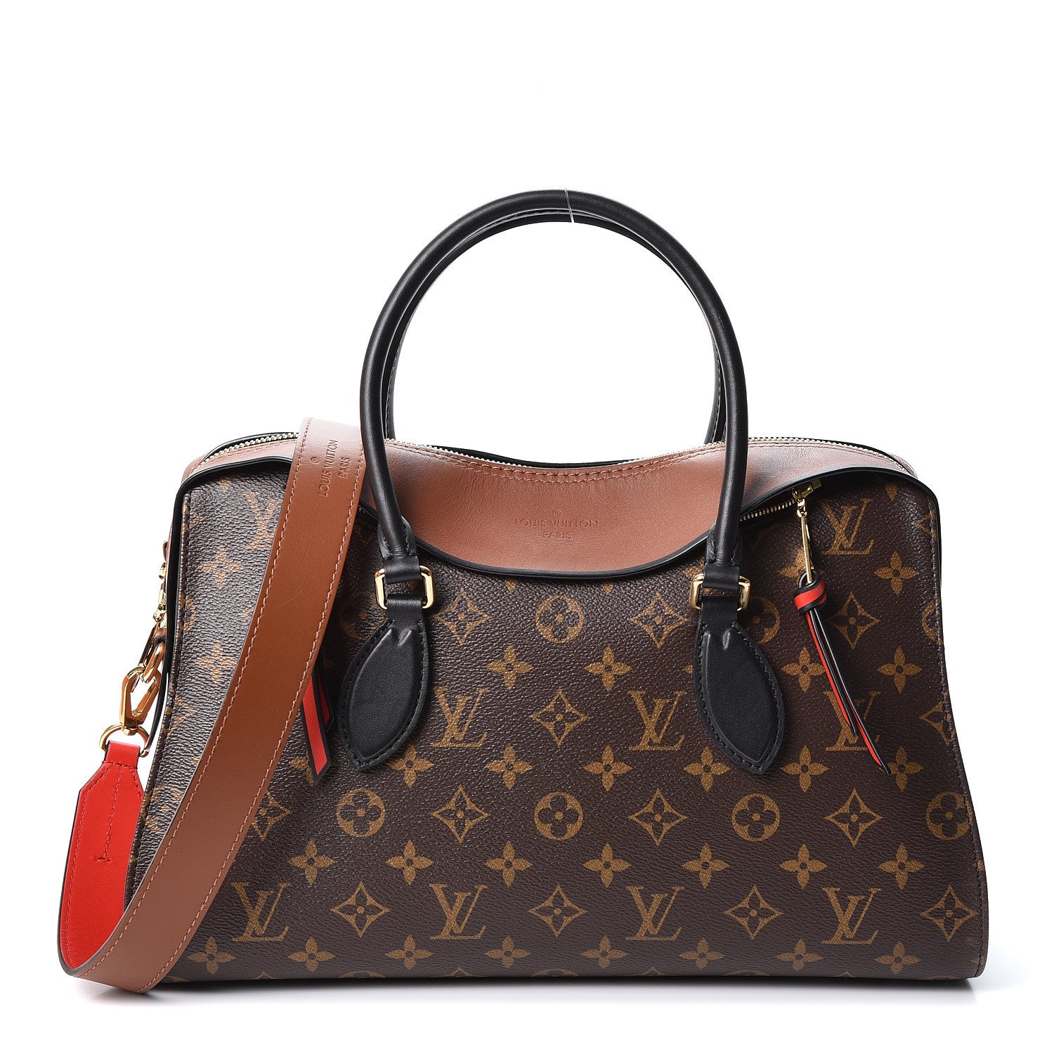 Louis Vuitton Monogram Tuileries Caramel Rouge 1 of 10