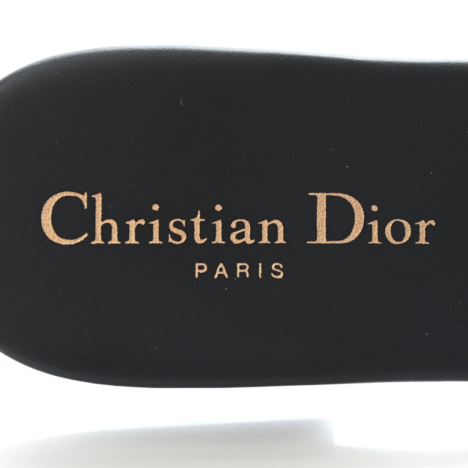Christian Dior Canvas Embroidered Dway Mules Slide Sandals 38.5 Deep Blue 7 of 8