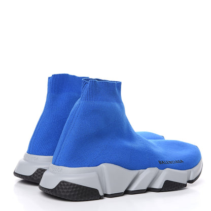 Balenciaga Neoprene Knit Mens Speed Sneakers 40 Bleu 4 of 8