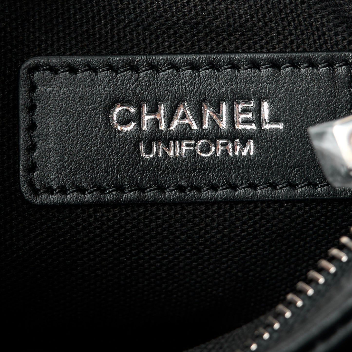 Lambskin Quilted Crossbody Bag Black