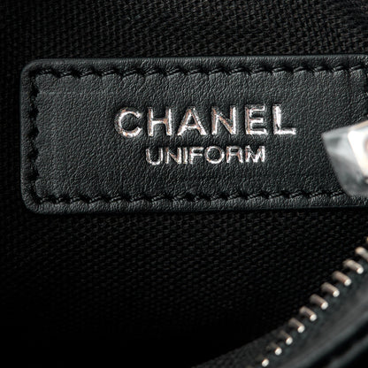 Chanel Lambskin Quilted Crossbody Bag Black 6 of 11