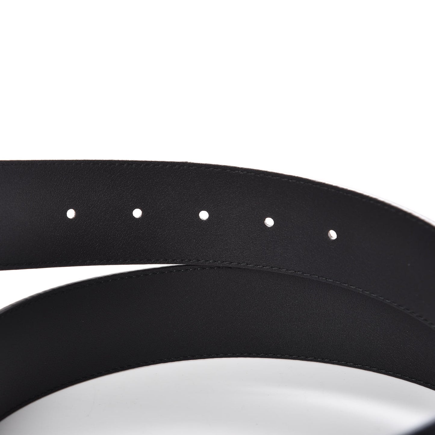 Textured Calfskin Double G 40mm Belt 105 42 Black