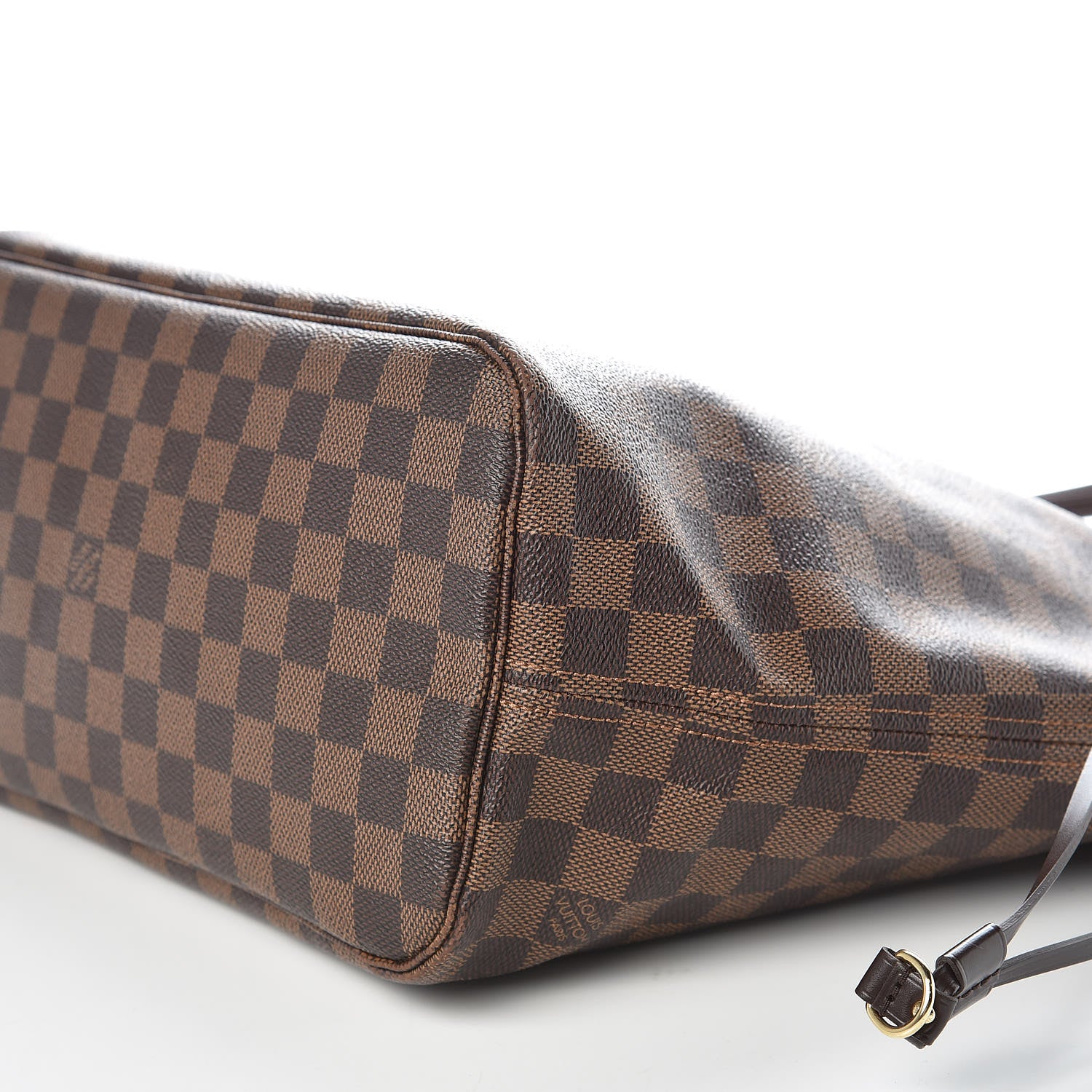 Louis Vuitton Damier Ebene Neo Neverfull MM Rose Ballerine 5 of 14
