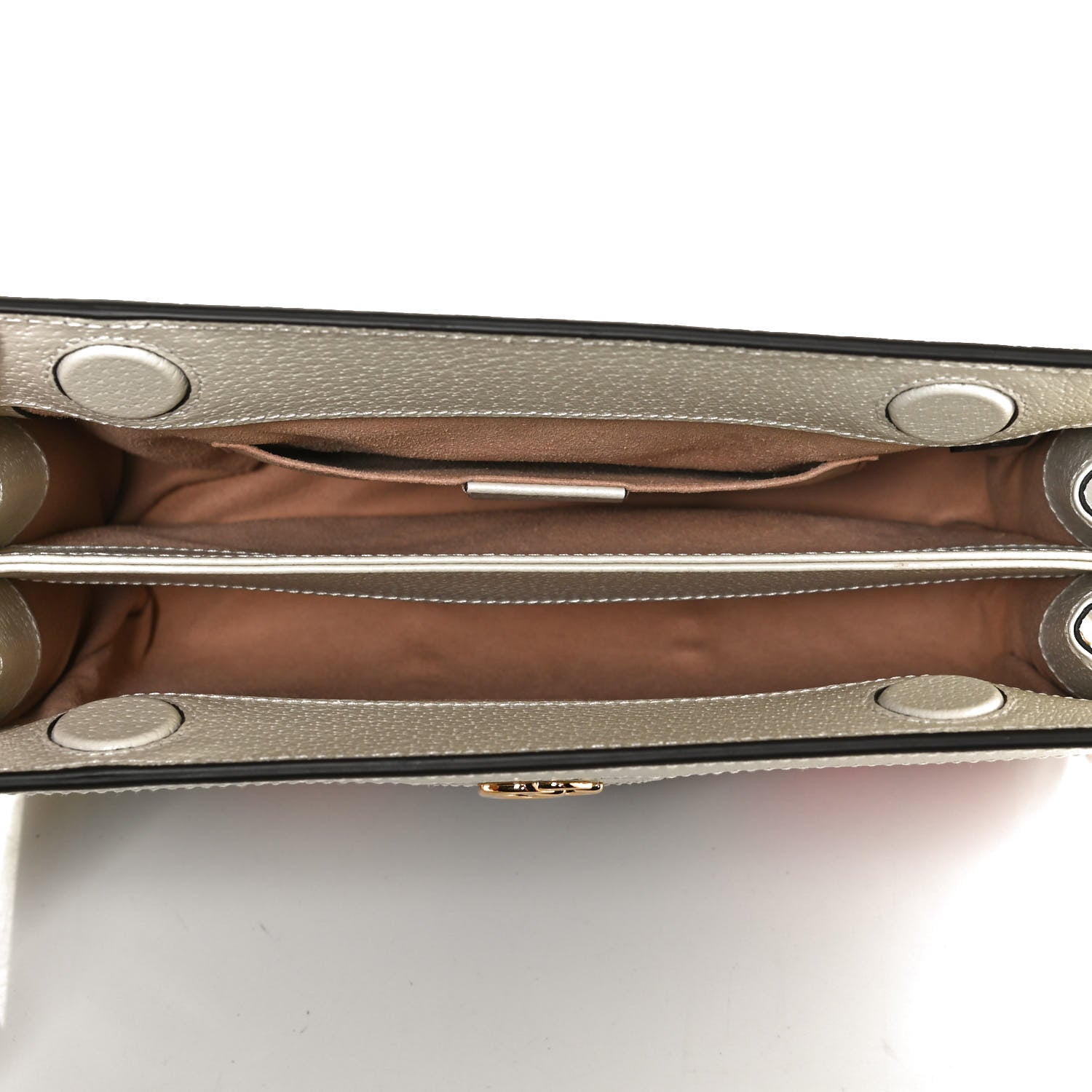 Gucci GG Supreme Monogram Flora Web Small Ophidia Chain Shoulder Bag White 5 of 11