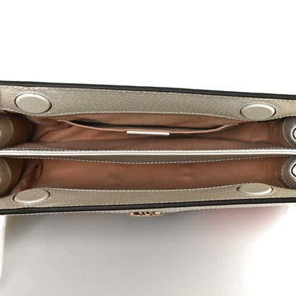 Gucci GG Supreme Monogram Flora Web Small Ophidia Chain Shoulder Bag White 5 of 11