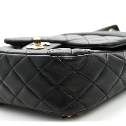 Chanel Lambskin Quilted Small In Seoul Backpack Black 10 of 10