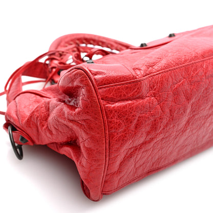 Balenciaga Agneau Classic Hardware Twiggy Rouge Coquelicot 10 of 11