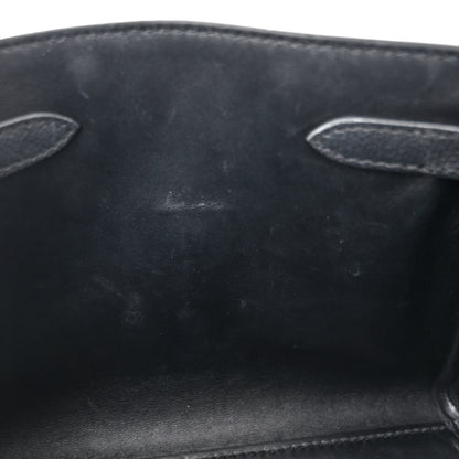 Versace Grained Calfskin Small La Medusa Top Handle Bag Black 10 of 11