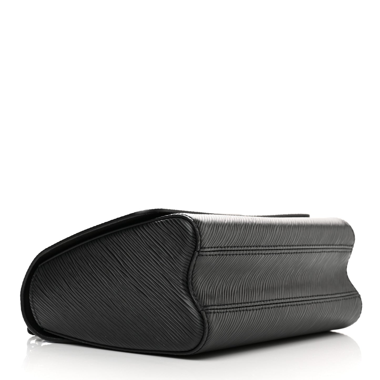 Epi Twist Shoulder Bag MM Matte Black