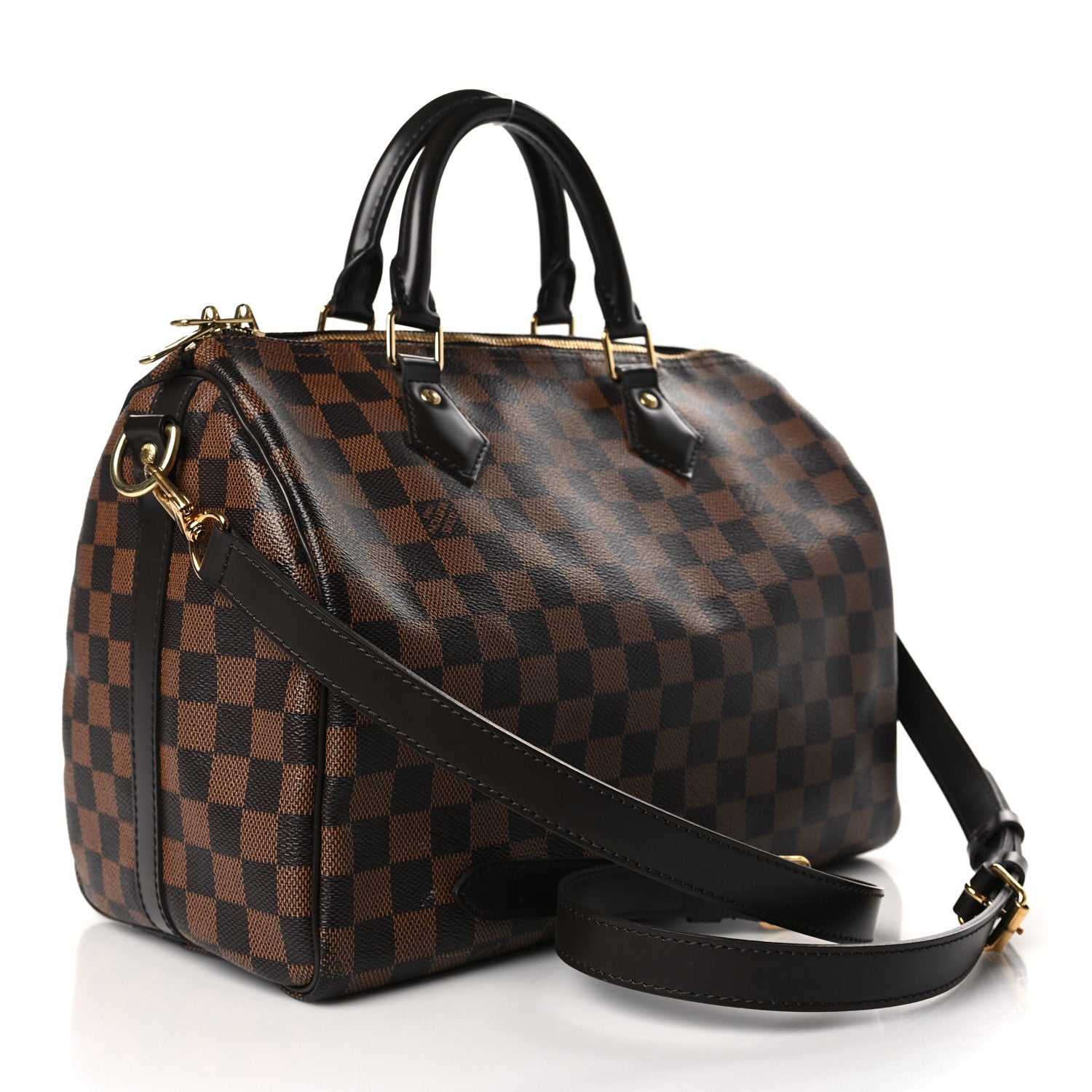 Louis Vuitton Damier Ebene Speedy Bandouliere 30 3 of 8