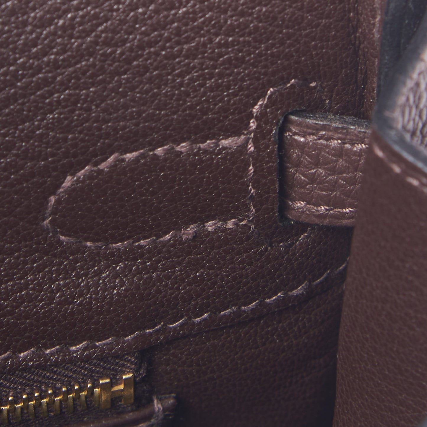Togo Birkin 25 Chocolate