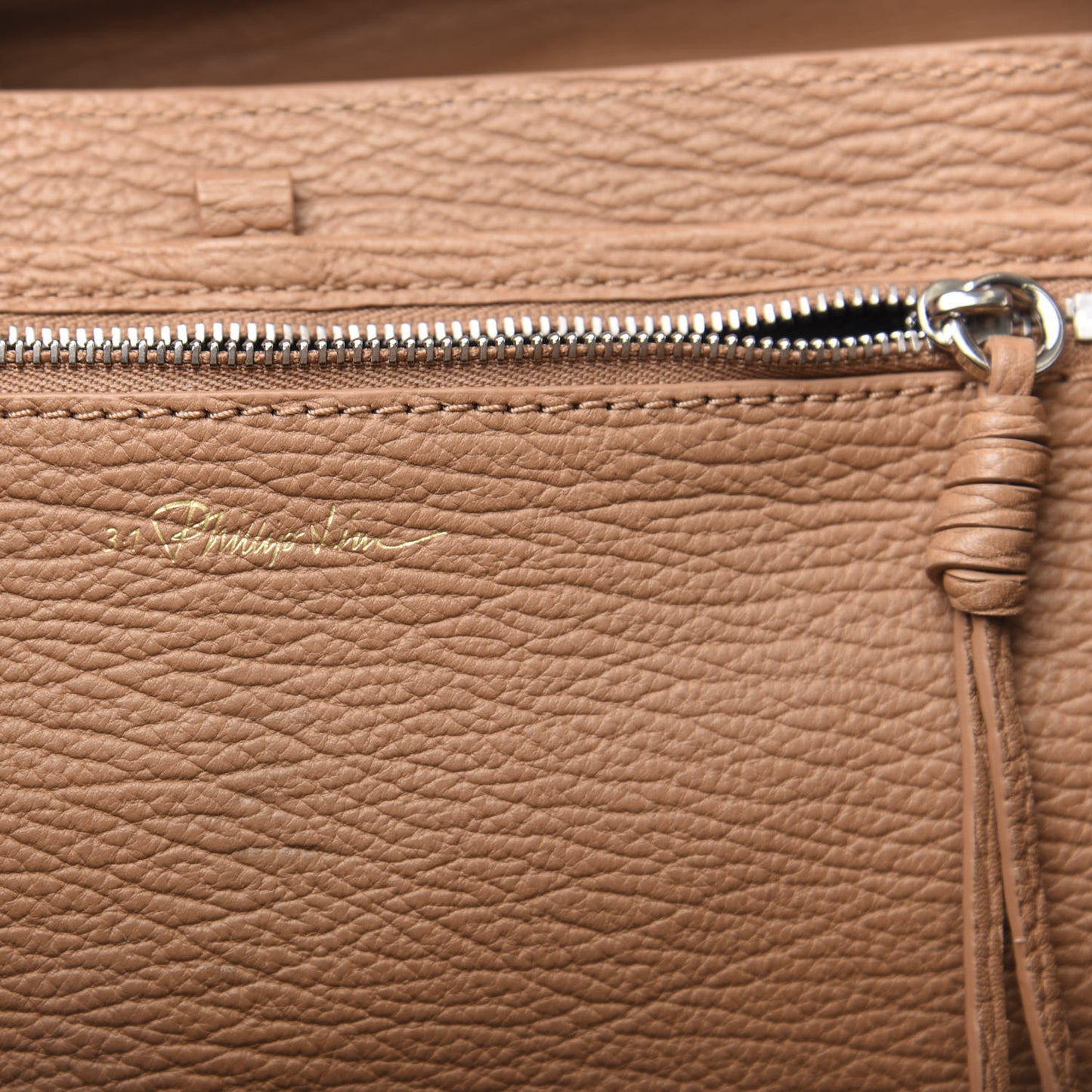3.1 Textured Calfskin Pashli Backpack Tan