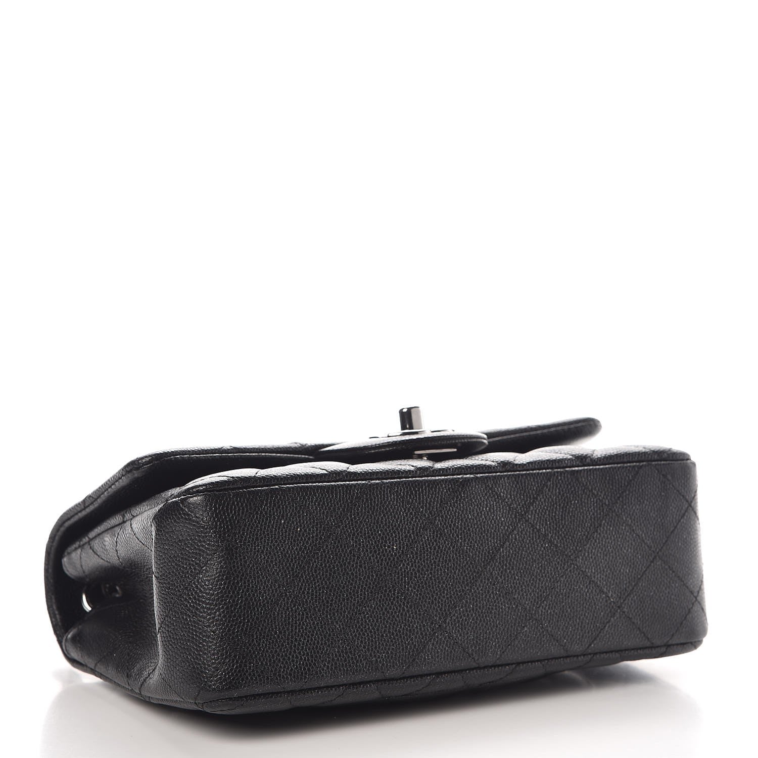 Chanel Iridescent Caviar Quilted Mini Rectangular Flap Black 4 of 8