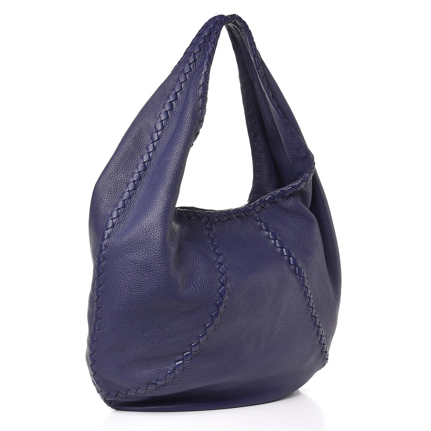 Cervo Deerskin Large Hobo Atlantic