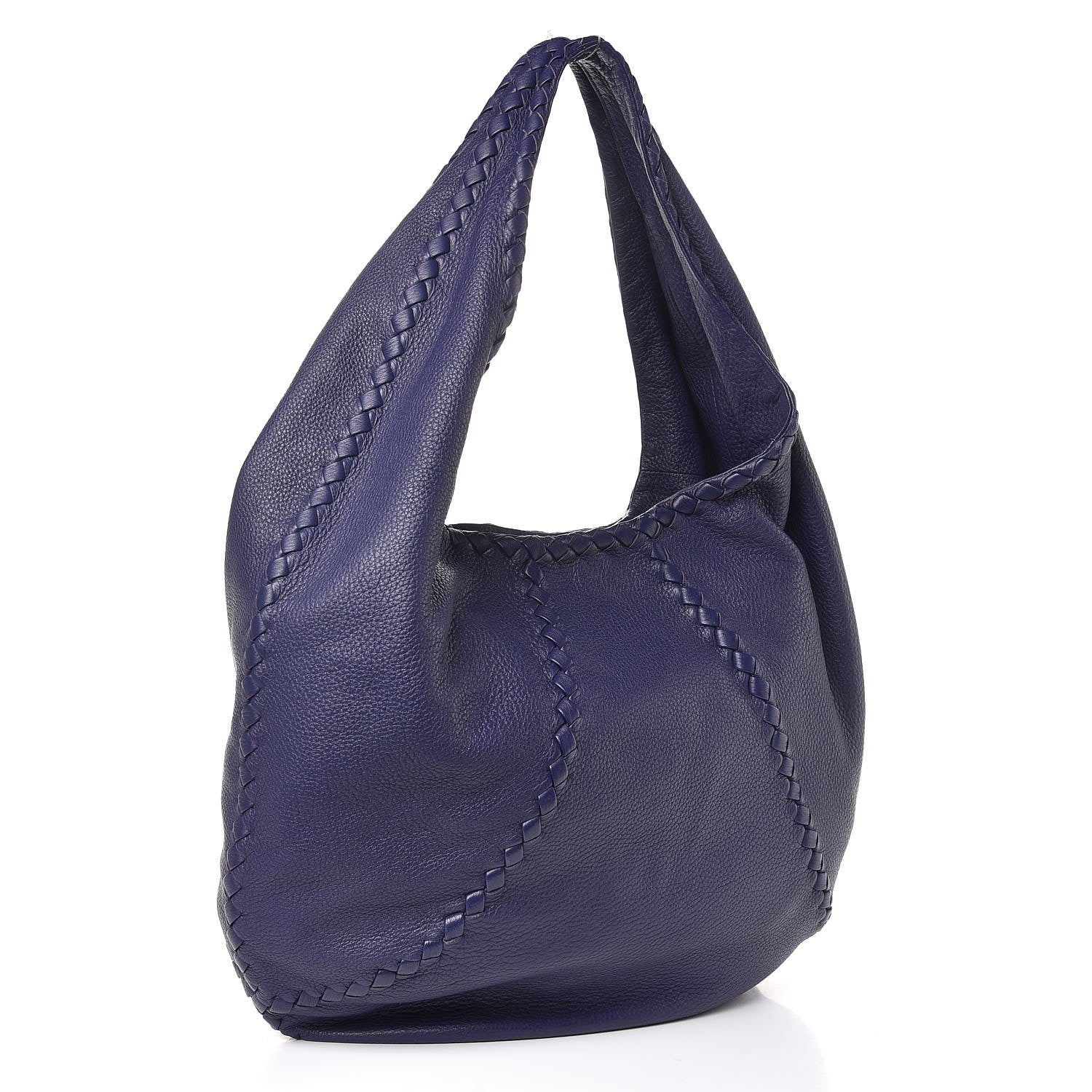 Bottega Veneta Cervo Deerskin Large Hobo Atlantic 3 of 7