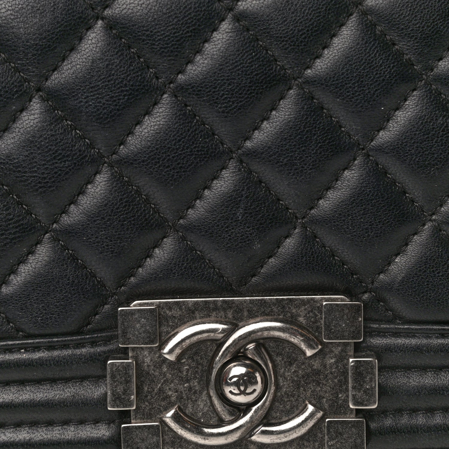 Chanel Lambskin Quilted Small Boy Flap Black 19 of 25