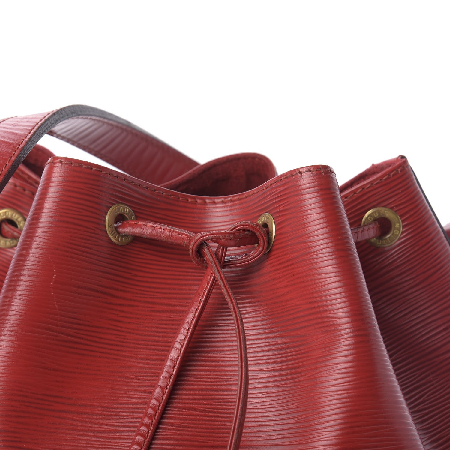 Louis Vuitton Epi Petit Noe Castillan Red 18 of 18