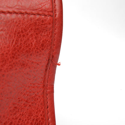 Balenciaga Agneau Giant 21 Silver Hardware City Rouge Coquelicot 8 of 8