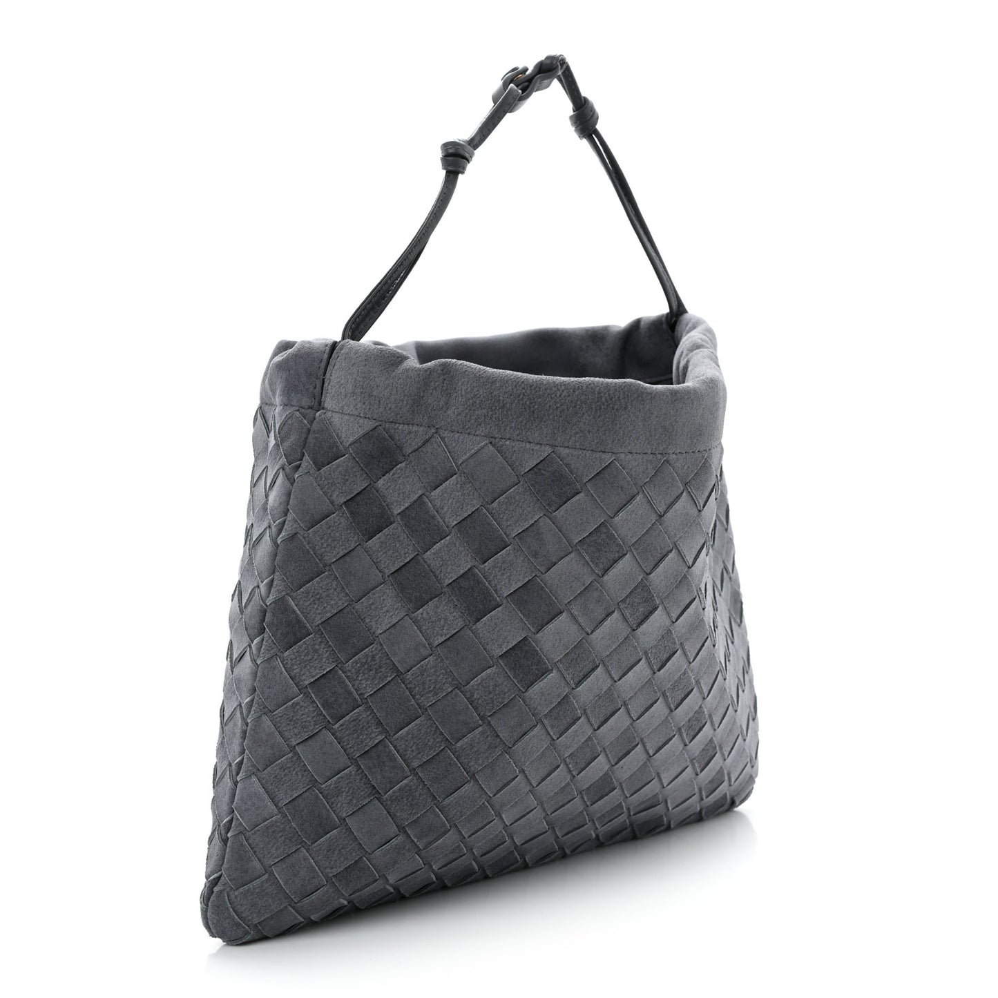 Suede Intrecciato Medium Dustbag Cloudy Indigo