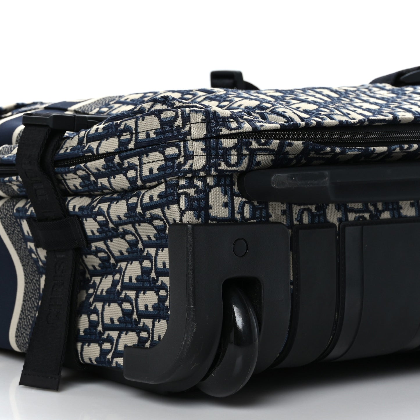 Oblique Small Diortravel Suitcase Blue