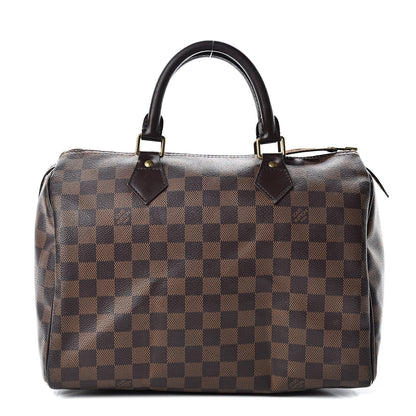 Louis Vuitton Damier Ebene Speedy 30 1 of 18