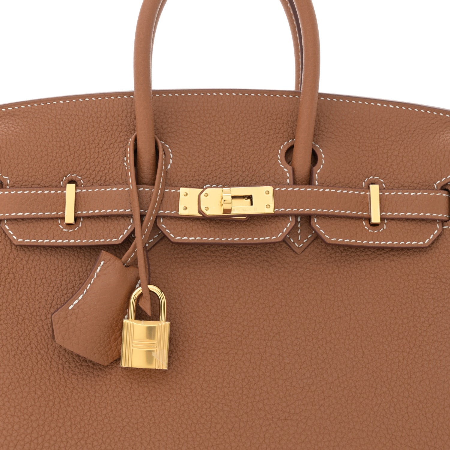 Hermes Togo Birkin 25 Gold 8 of 11