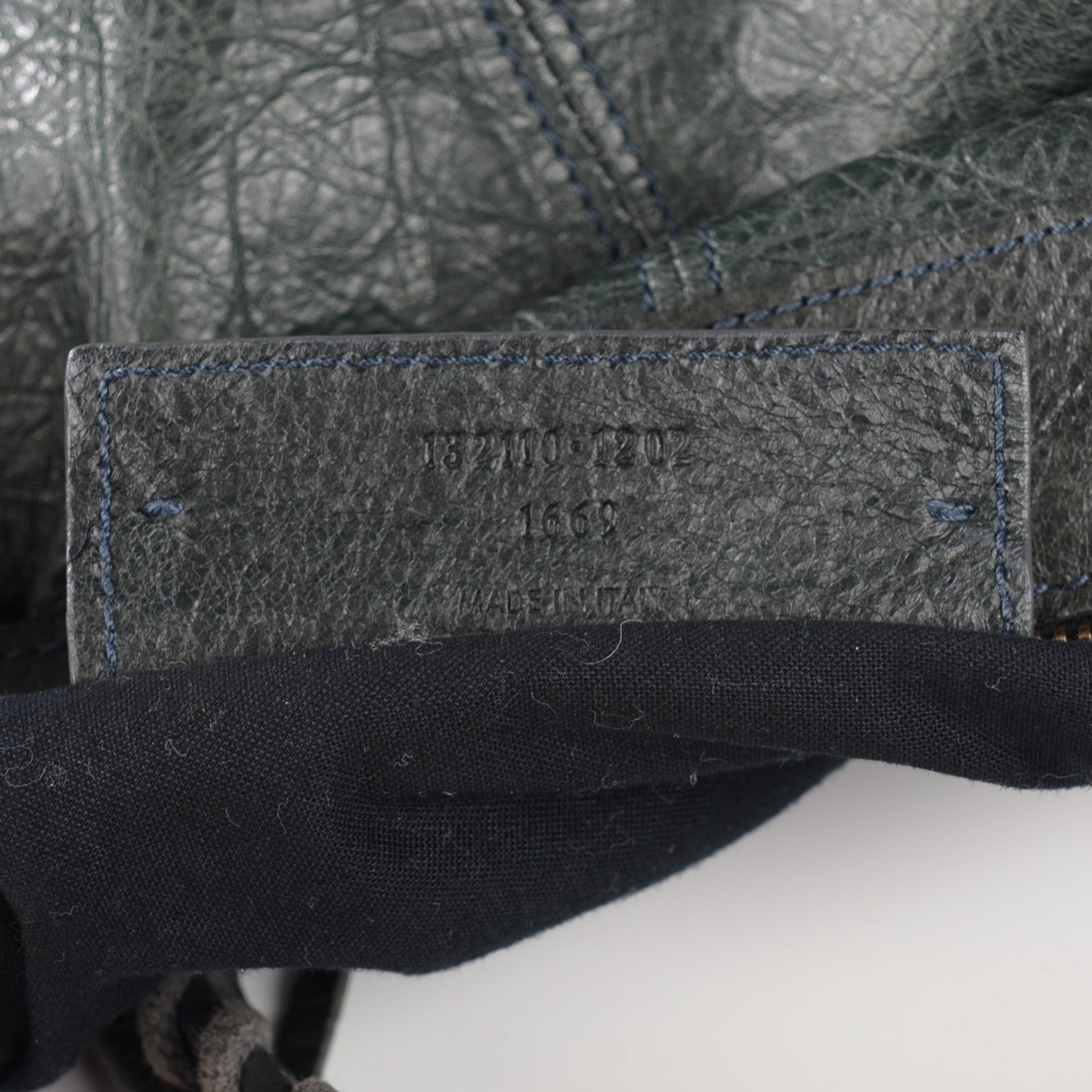 Balenciaga Agneau Classic Hardware Work Anthracite 11 of 11
