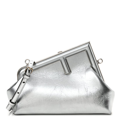 Fendi Rock Millenium Small Fendi First Argento 1 of 10