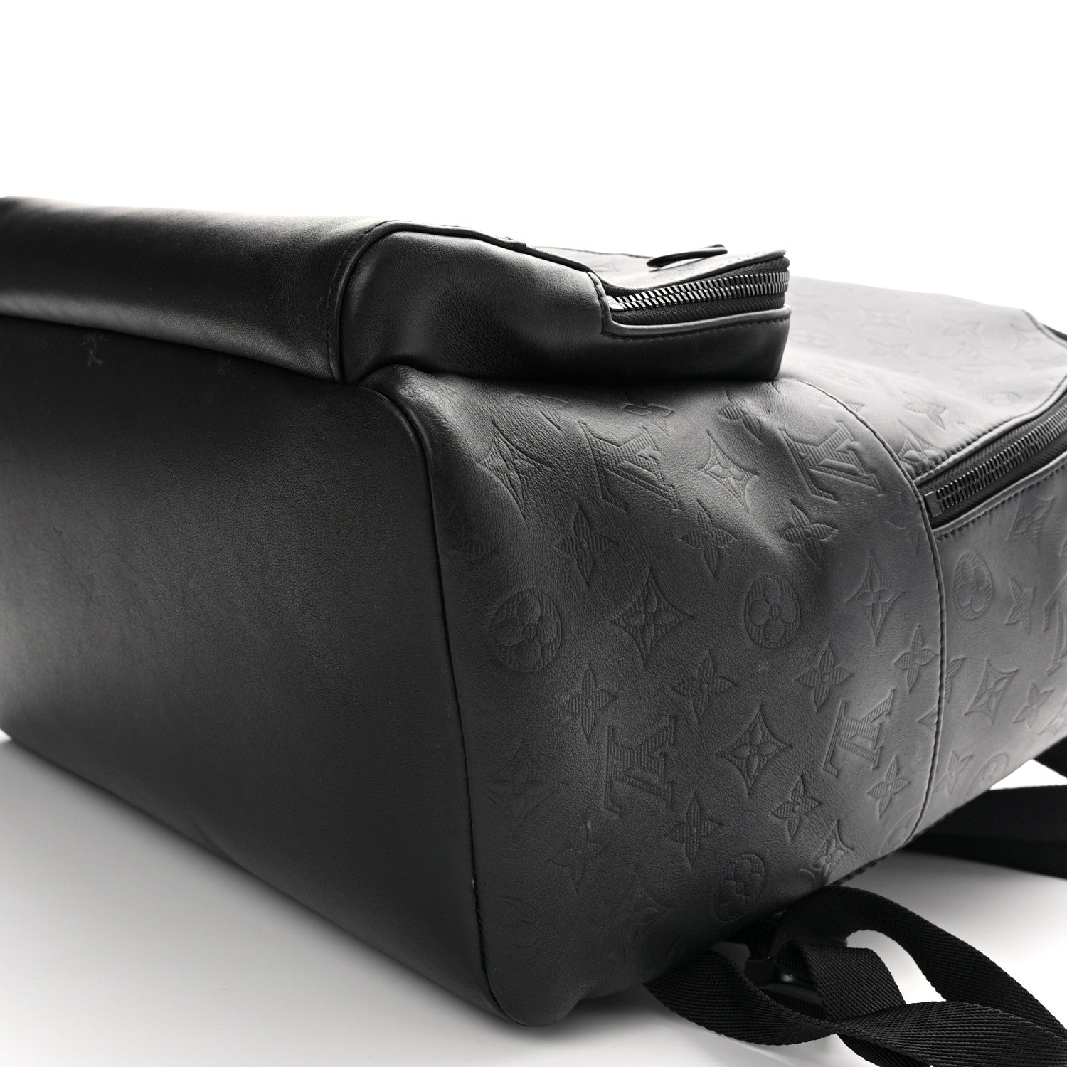 Louis Vuitton Calfskin Monogram Racer Backpack Black 10 of 13