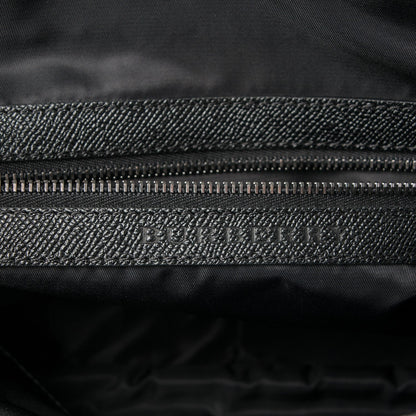 Burberry Smoked Check Medium Elgin Messenger Bag Black 6 of 8