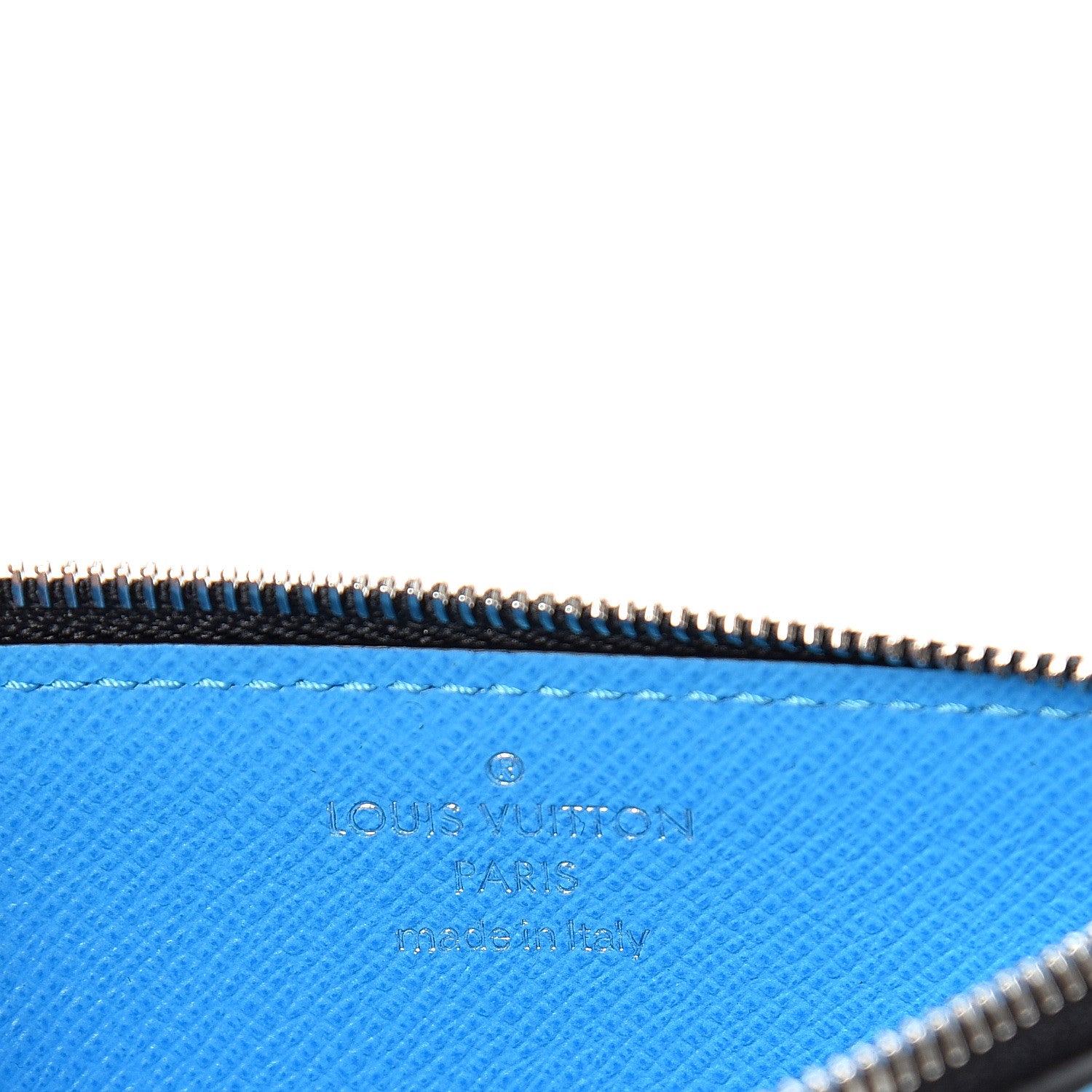 Louis Vuitton Taigarama Coin Card Holder Blue Lagoon 5 of 7